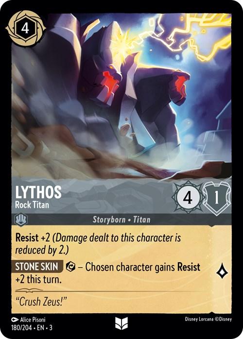 Lythos - Rock Titan (180/204) [Into the Inklands] - Josh's Cards