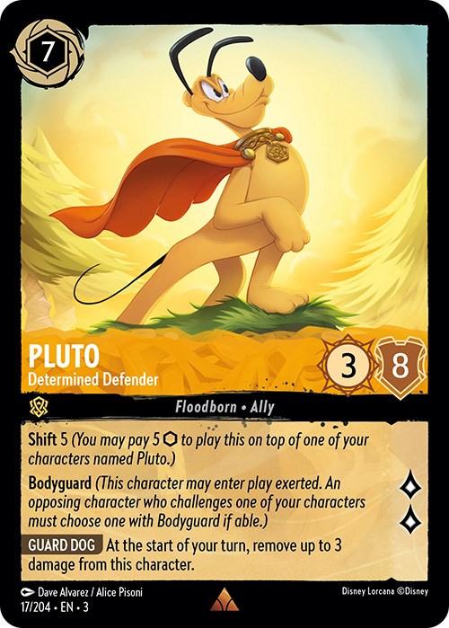 Pluto - Determined Defender (17/204) [Into the Inklands] - Josh's Cards