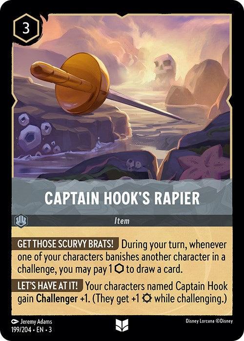 Captain Hook's Rapier (199/204) [Into the Inklands] - Josh's Cards