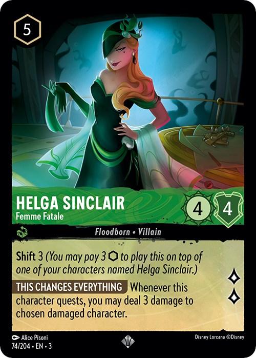 Helga Sinclair - Femme Fatale (74/204) [Into the Inklands] - Josh's Cards