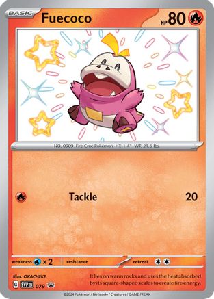 Fuecoco [79] (SV: Scarlet & Violet Promo Cards) Holofoil