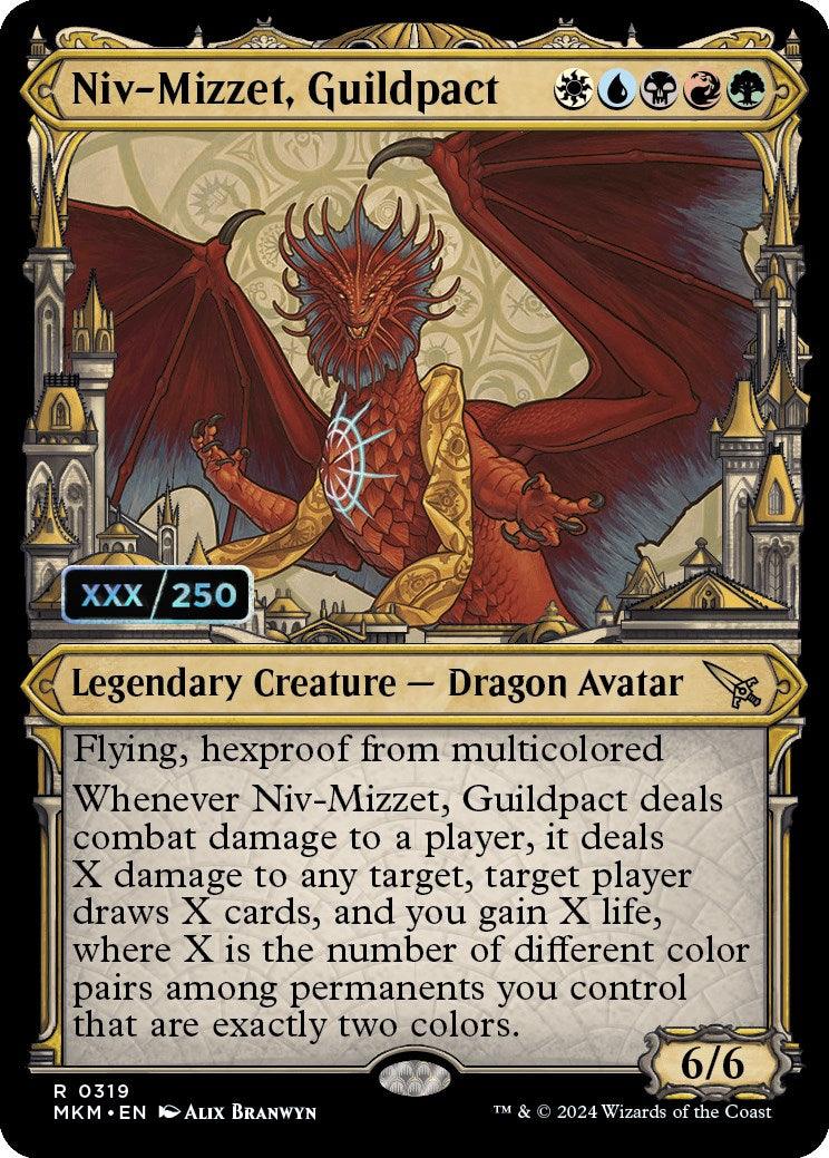 Niv-Mizzet, Guildpact (Serialized) [Murders at Karlov Manor] - Josh's Cards