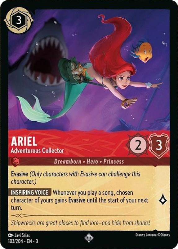 Ariel - Adventurous Collector (103/204) [Into the Inklands] - Josh's Cards