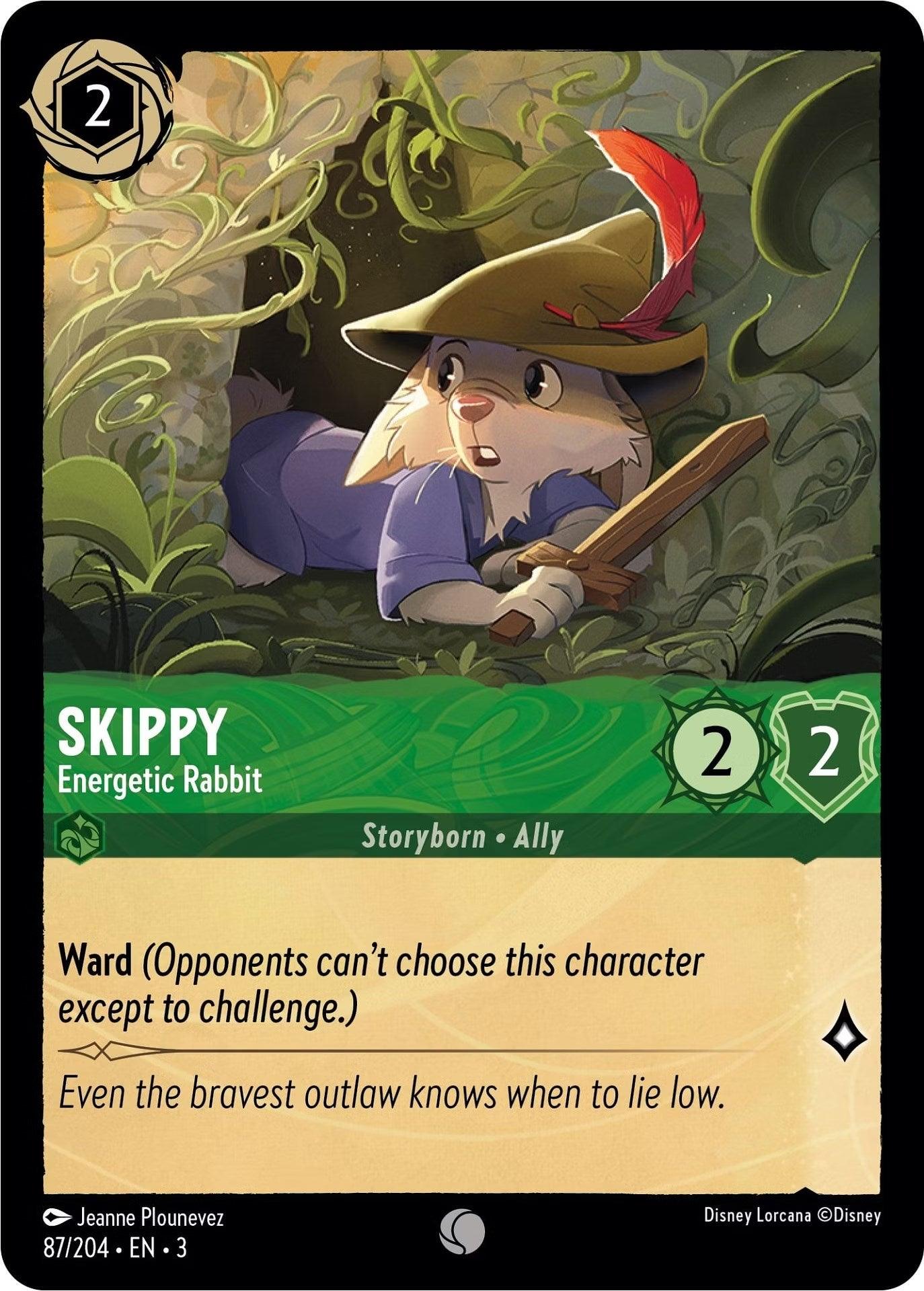 Skippy - Energetic Rabbit (87/204) [Into the Inklands] - Josh's Cards