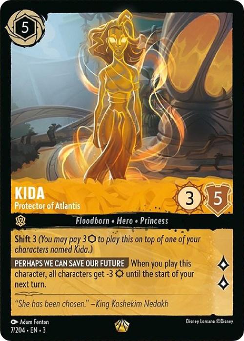 Kida - Protector of Atlantis (7/204) [Into the Inklands] - Josh's Cards