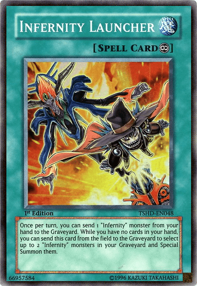 Infernity Launcher [TSHD-EN048] Super Rare - Josh's Cards