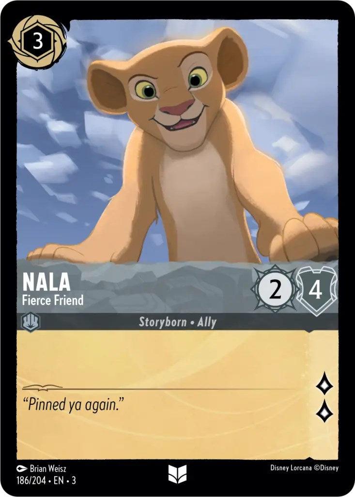 Nala - Fierce Friend (186/204) [Into the Inklands] - Josh's Cards