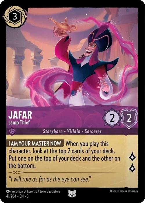 Jafar - Lamp Thief (41/204) [Into the Inklands] - Josh's Cards