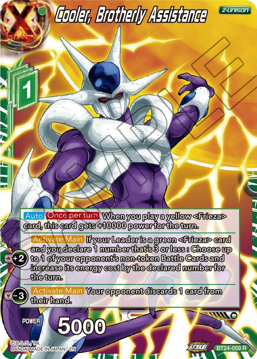 Cooler, Brotherly Assistance (BT24-059) [Beyond Generations] - Josh's Cards