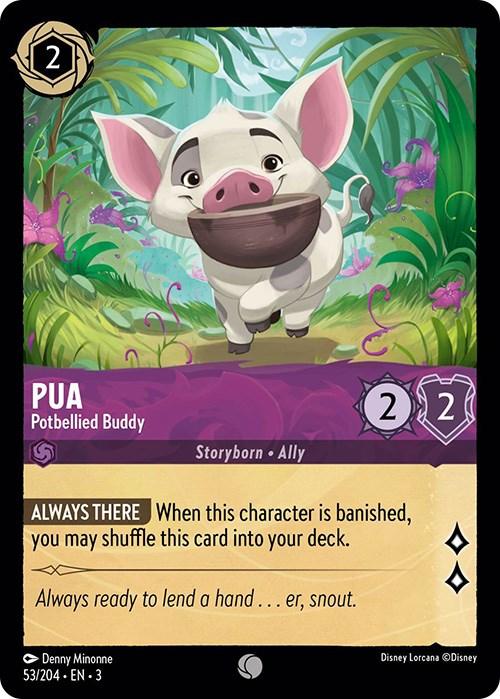 Pua - Potbellied Buddy (53/204) [Into the Inklands] - Josh's Cards