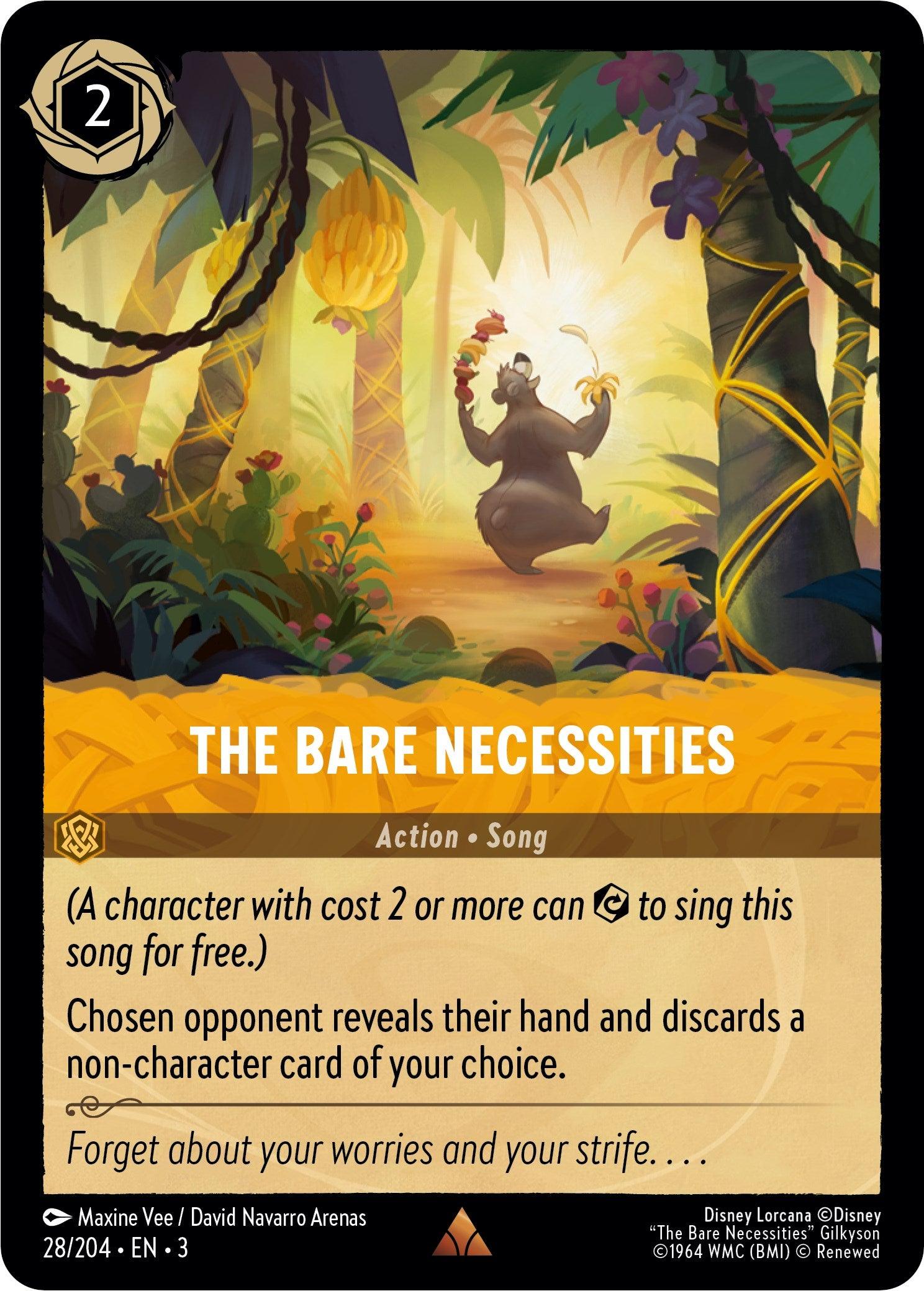 The Bare Necessities (28/204) [Into the Inklands] - Josh's Cards