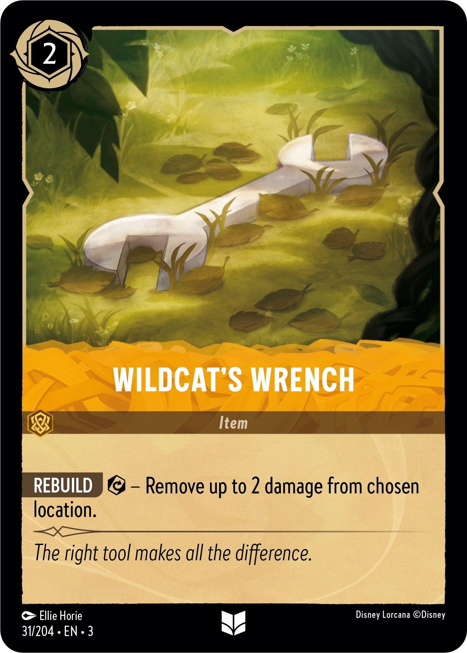 Wildcat's Wrench (31/204) [Into the Inklands] - Josh's Cards