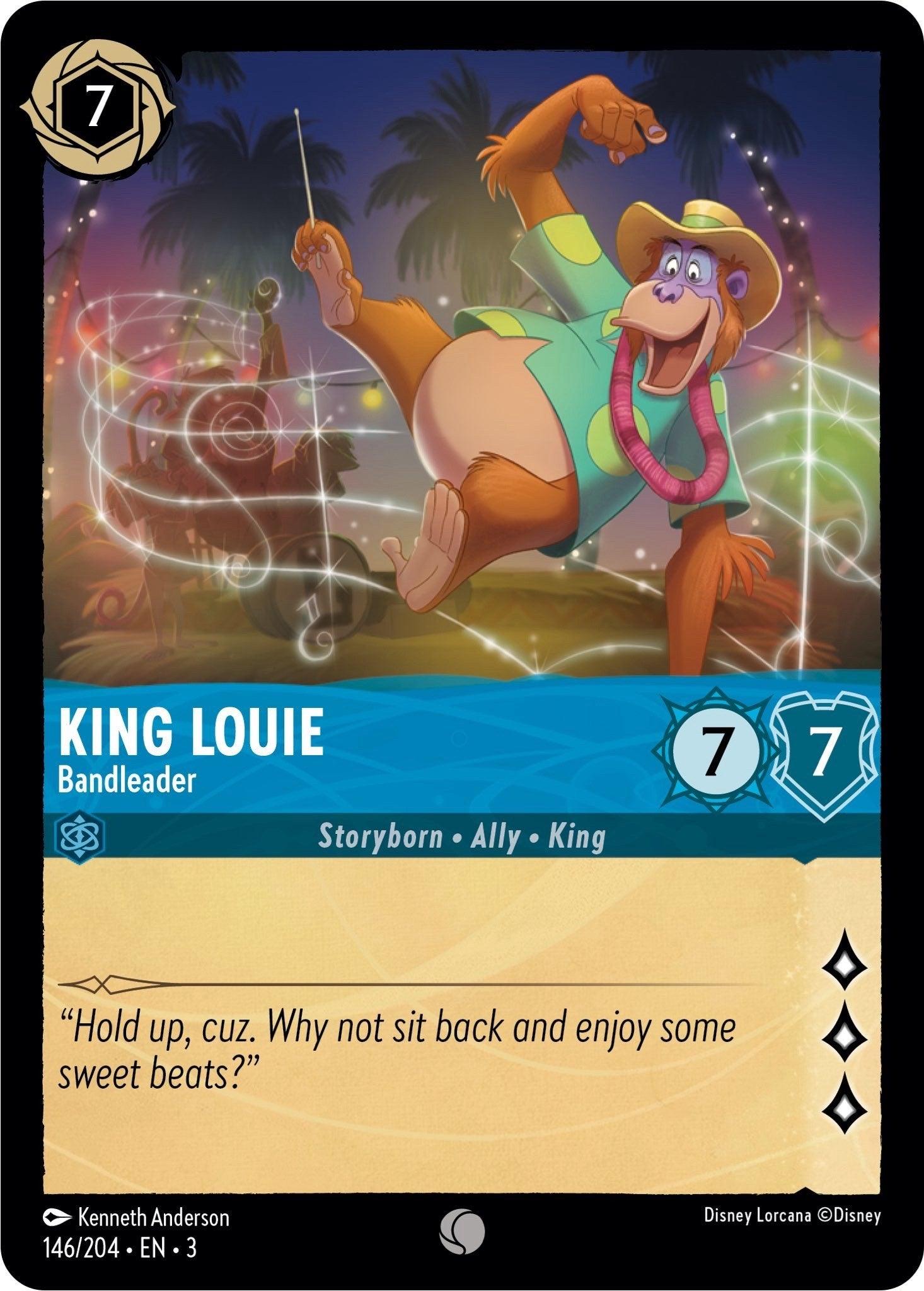 King Louie - Bandleader (146/204) [Into the Inklands] - Josh's Cards