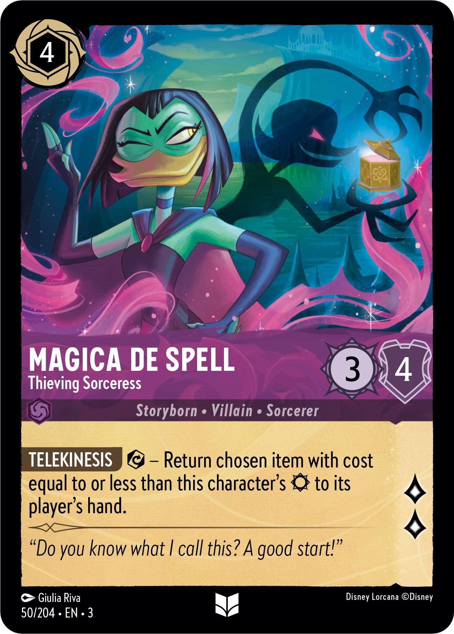 Magica De Spell - Thieving Sorceress (50/204) [Into the Inklands] - Josh's Cards