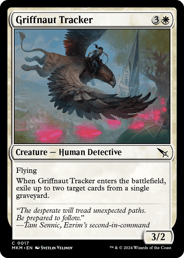 Griffnaut Tracker [Murders at Karlov Manor] - Josh's Cards