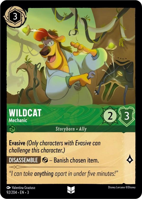 Wildcat - Mechanic (92/204) [Into the Inklands] - Josh's Cards