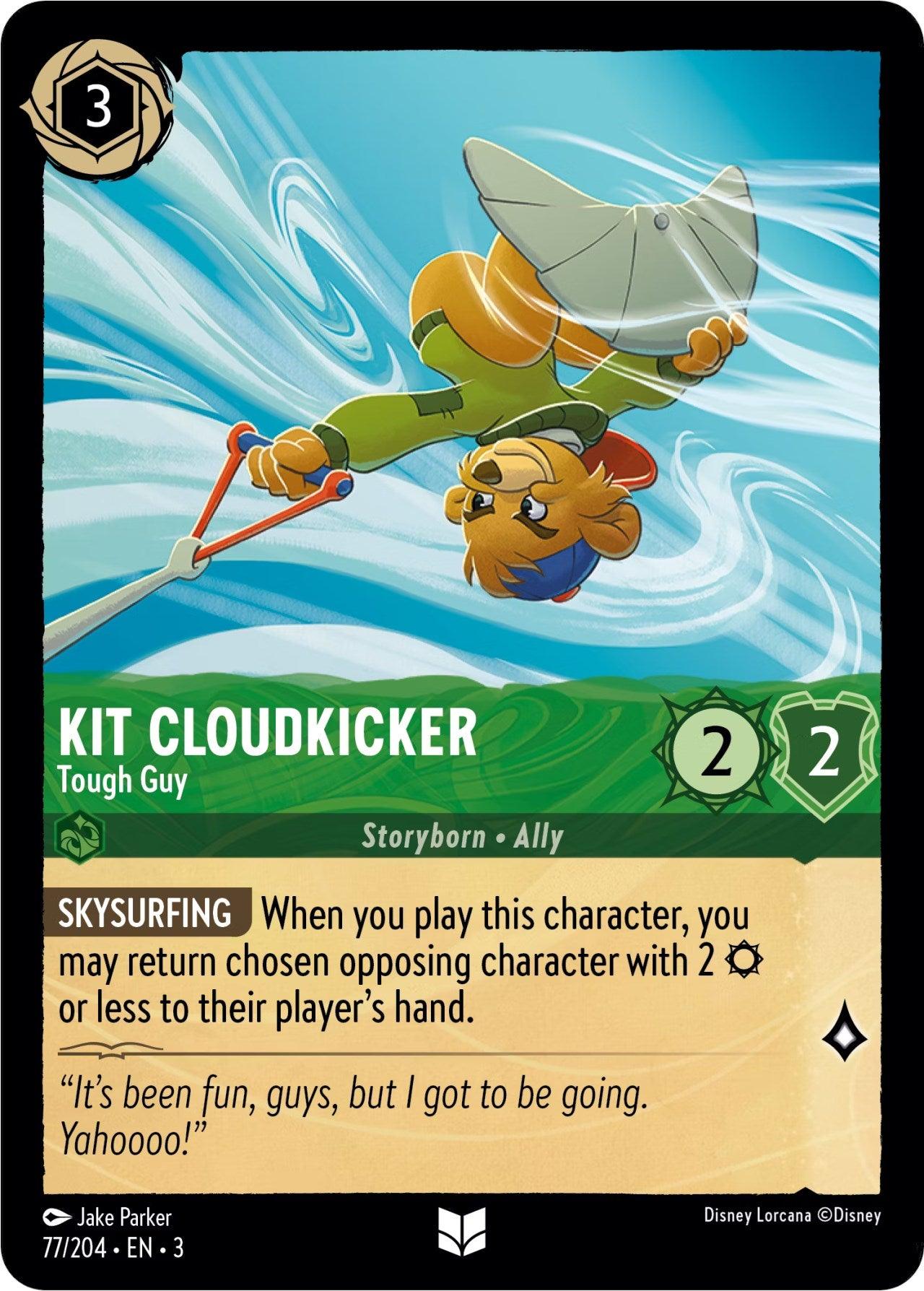 Kit Cloudkicker - Tough Guy (77/204) [Into the Inklands] - Josh's Cards