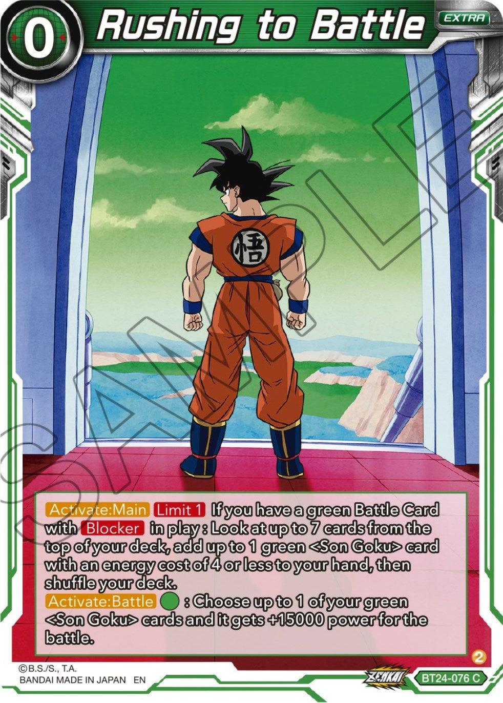 Rushing to Battle (BT24-076) [Beyond Generations] - Josh's Cards