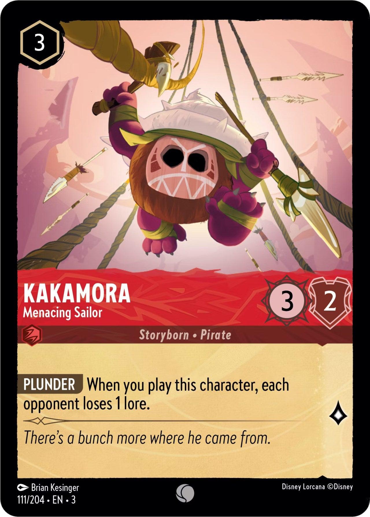 Kakamora - Menacing Sailor (111/204) [Into the Inklands] - Josh's Cards