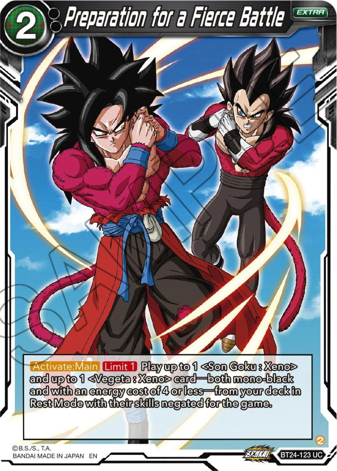Preparation for a Fierce Battle (BT24-123) [Beyond Generations] - Josh's Cards