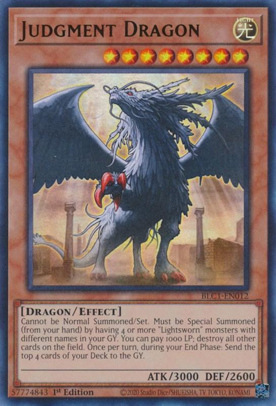 Judgment Dragon [BLC1-EN012] Ultra Rare - Josh's Cards