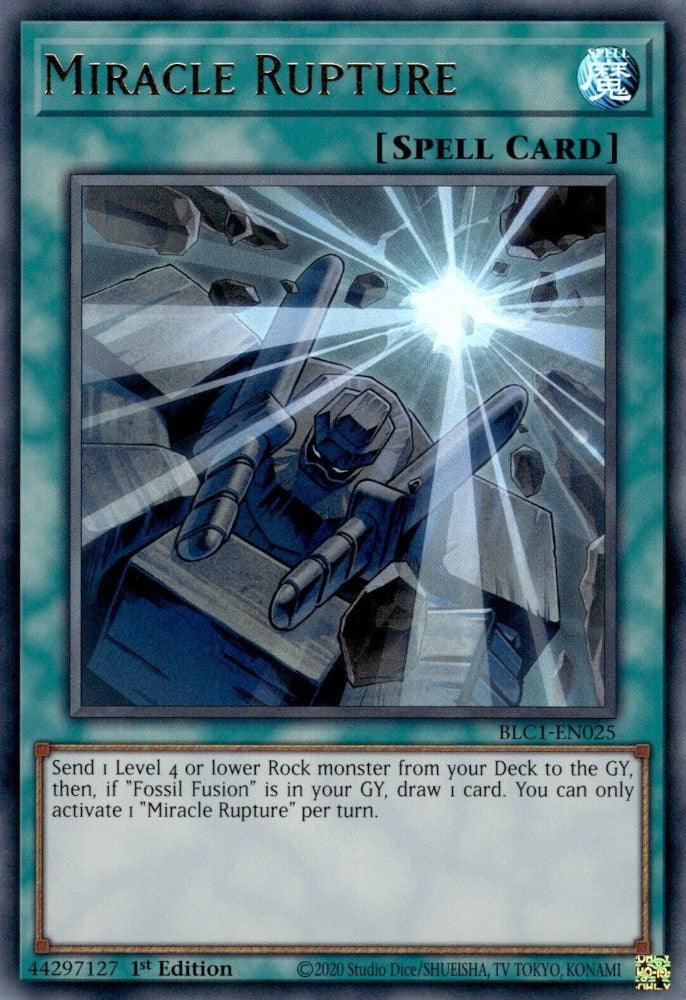 Miracle Rupture [BLC1-EN025] Ultra Rare - Josh's Cards
