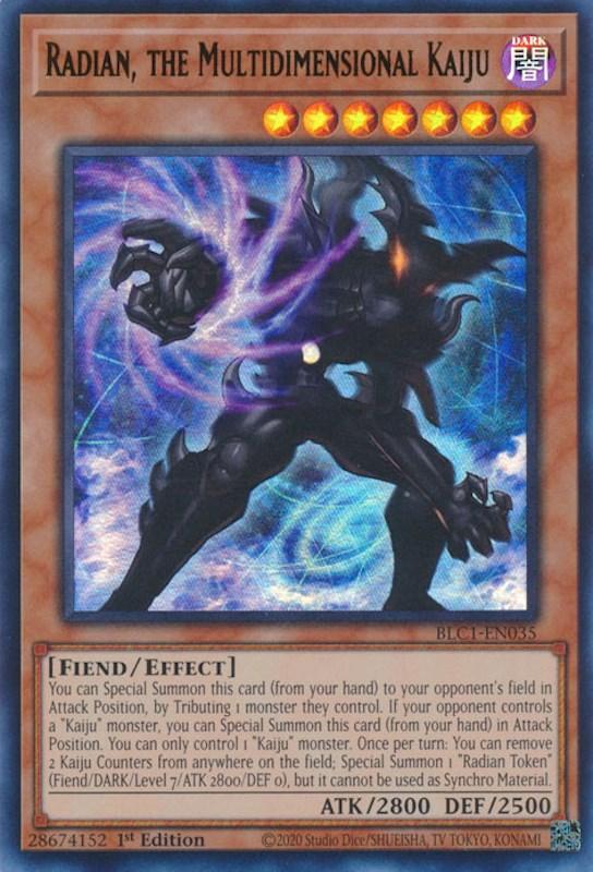 Radian, the Multidimensional Kaiju [BLC1-EN035] Ultra Rare - Josh's Cards