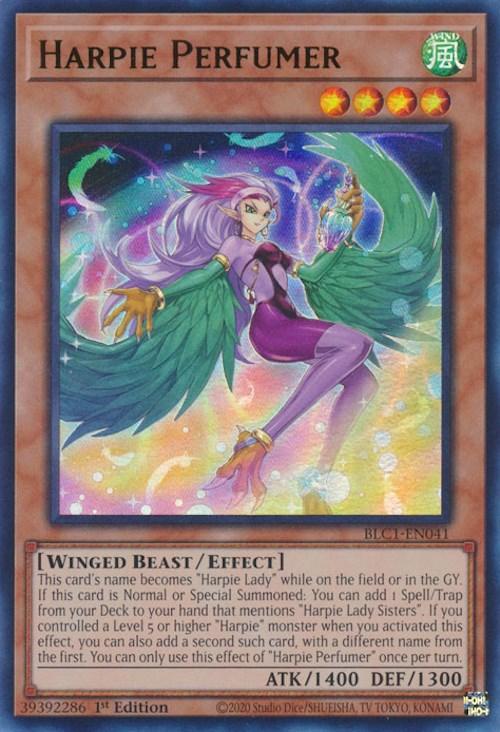 Harpie Perfumer [BLC1-EN041] Ultra Rare - Josh's Cards