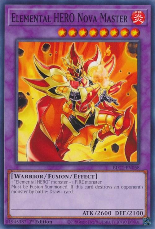 Elemental HERO Nova Master [BLC1-EN068] Common - Josh's Cards