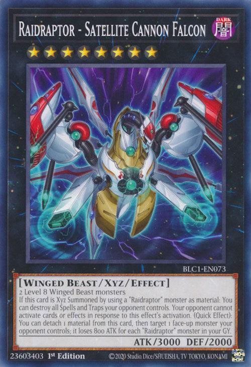 Raidraptor - Satellite Cannon Falcon [BLC1-EN073] Common - Josh's Cards