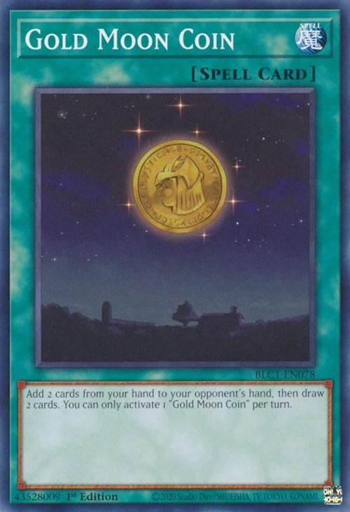 Gold Moon Coin [BLC1-EN078] Common - Josh's Cards