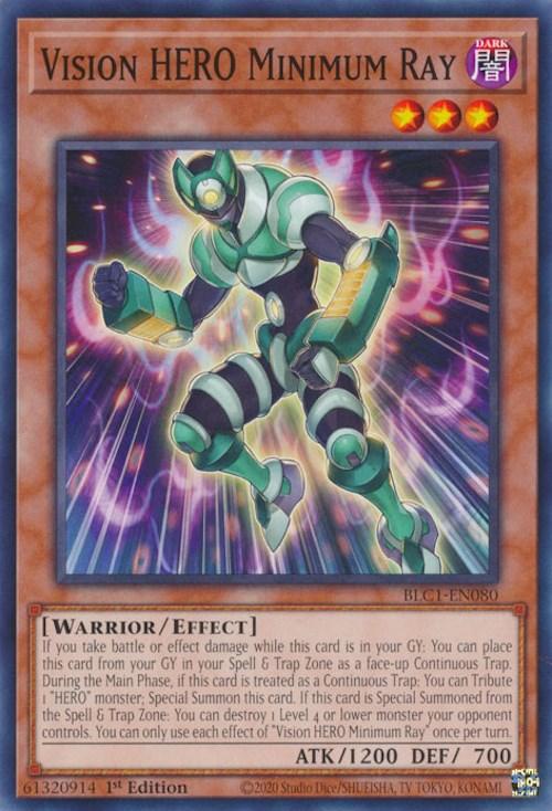 Vision HERO Minimum Ray [BLC1-EN080] Common - Josh's Cards
