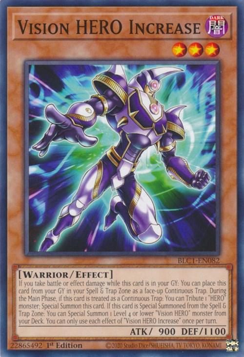 Vision HERO Increase [BLC1-EN082] Common - Josh's Cards