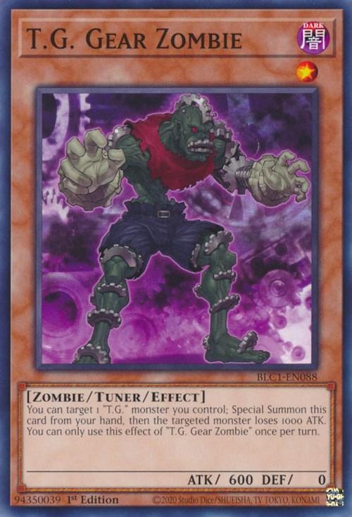 T.G. Gear Zombie [BLC1-EN088] Common - Josh's Cards