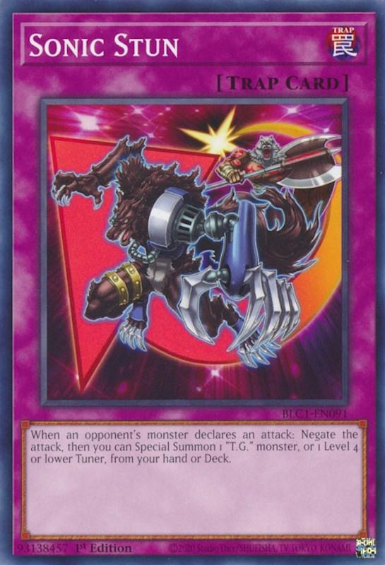 Sonic Stun [BLC1-EN091] Common - Josh's Cards
