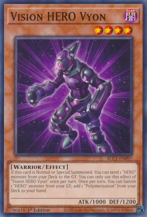 Vision HERO Vyon [BLC1-EN097] Common - Josh's Cards
