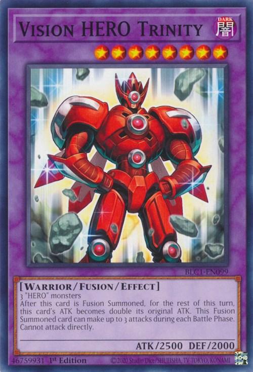 Vision HERO Trinity [BLC1-EN099] Common - Josh's Cards
