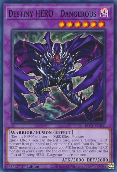 Destiny HERO - Dangerous [BLC1-EN100] Common - Josh's Cards