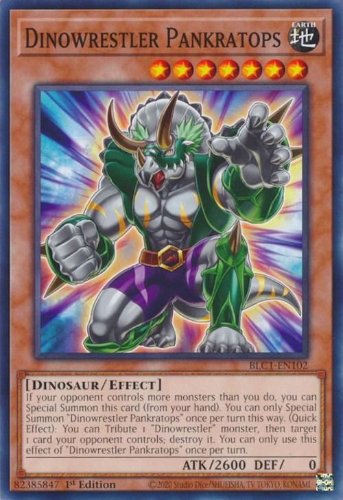 Dinowrestler Pankratops [BLC1-EN102] Common - Josh's Cards