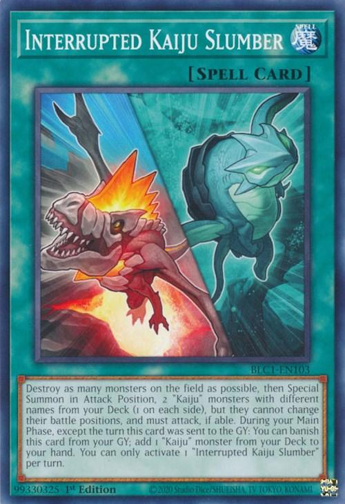 Interrupted Kaiju Slumber [BLC1-EN103] Common - Josh's Cards