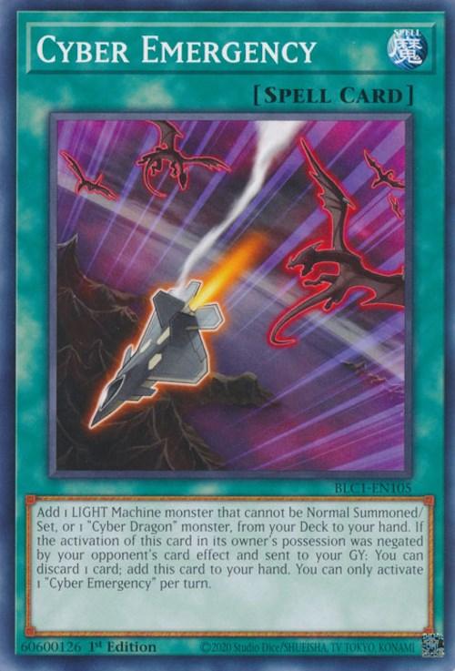 Cyber Emergency [BLC1-EN105] Common - Josh's Cards