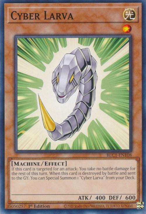 Cyber Larva [BLC1-EN108] Common - Josh's Cards