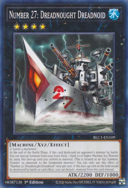 Number 27: Dreadnought Dreadnoid [BLC1-EN109] Common - Josh's Cards