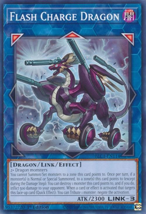 Flash Charge Dragon [BLC1-EN114] Common - Josh's Cards