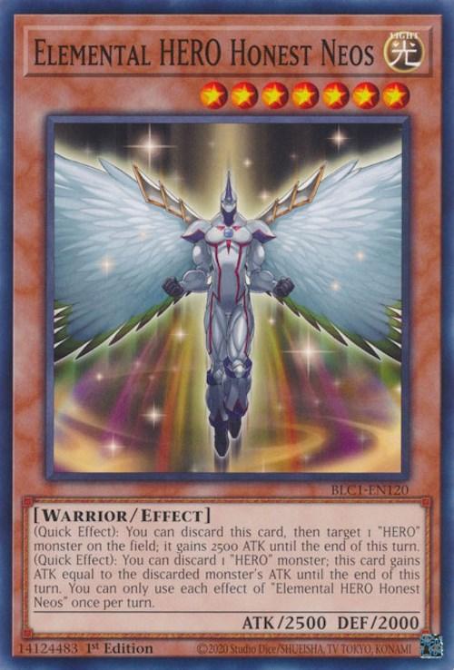 Elemental HERO Honest Neos [BLC1-EN120] Common - Josh's Cards