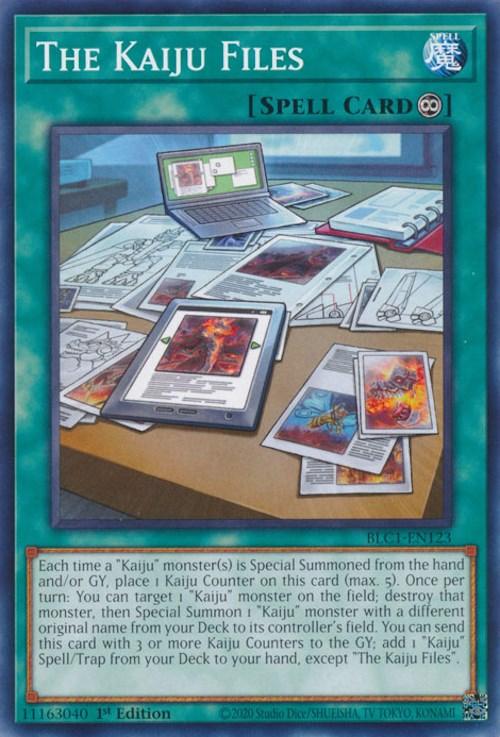 The Kaiju Files [BLC1-EN123] Common - Josh's Cards