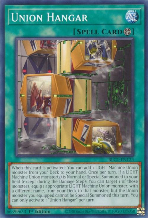 Union Hangar [BLC1-EN124] Common - Josh's Cards