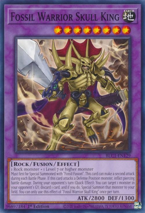 Fossil Warrior Skull King [BLC1-EN129] Common - Josh's Cards