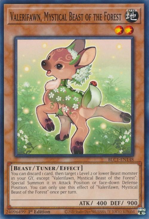 Valerifawn, Mystical Beast of the Forest [BLC1-EN148] Common - Josh's Cards