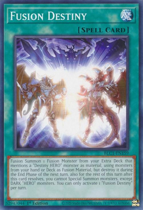 Fusion Destiny [BLC1-EN159] Common - Josh's Cards